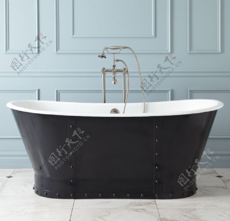 双层保温铸铁搪瓷浴缸图片