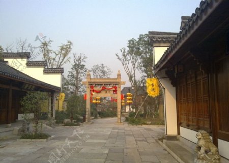 2009杭州园林绿化银奖之下孙村落图片