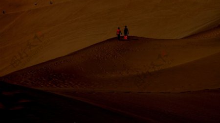 敦煌鸣沙山图片