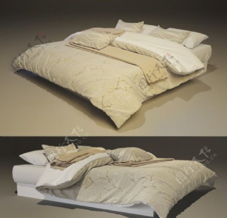 床模型图片