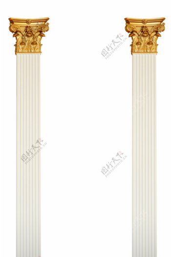 石柱罗马柱图片