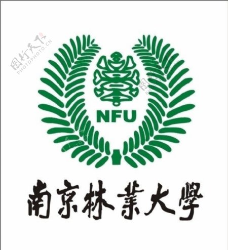 南京林业大学标识图片