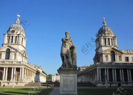 伦敦格林威治古典雕塑图片