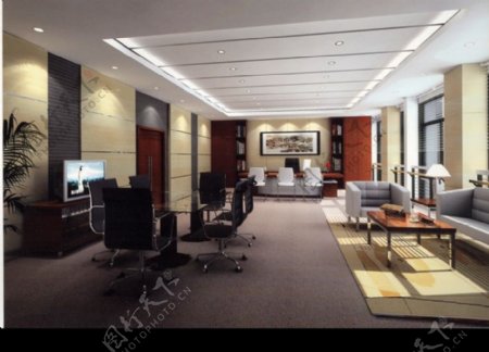三明市地方税务局十九层局长室方案三图片