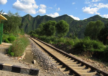 通往朝鲜的铁路图片
