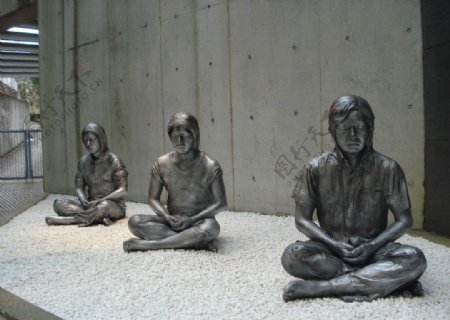 日本箱根露天美术馆图片
