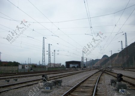 铁路线图片