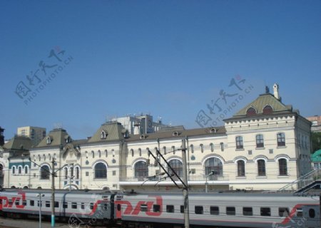 海参崴火车站图片