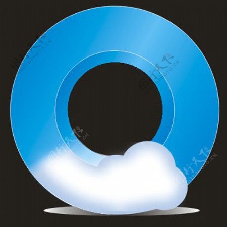 QQ浏览器标志矢量图图片