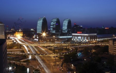 北京西直门立交桥图片