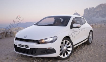 高精3D汽车模型图片