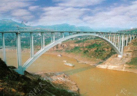 重庆桥梁扫描图片
