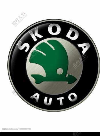 斯柯达Skoda标志矢量图图片