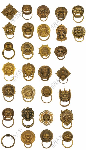 古代经典铜牌铜环全集图片