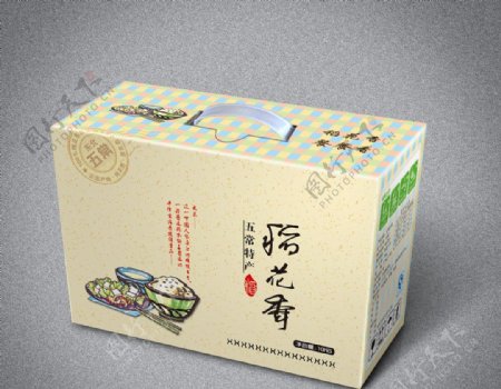 稻花香米平面图图片
