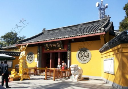 杭州北高峰财神庙图片