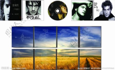 金城武CD封面设计图片