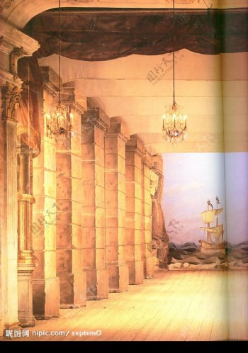 欧式大厅左图片