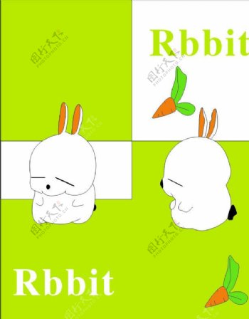 流氓兔胡萝卜图片