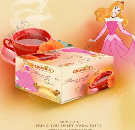 红茶包装设计图片