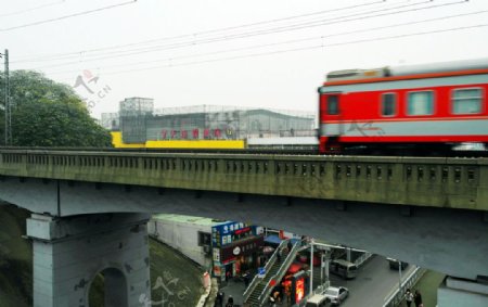 武汉长江大桥铁路引图片