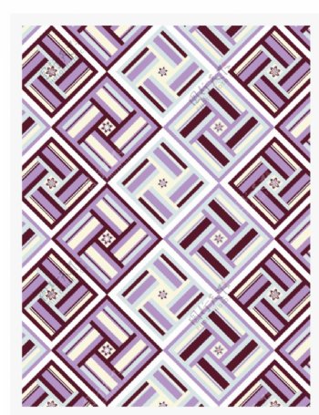 紫色格子条纹图案图片