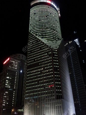中银大厦夜景图片