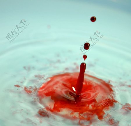 红色水滴图片