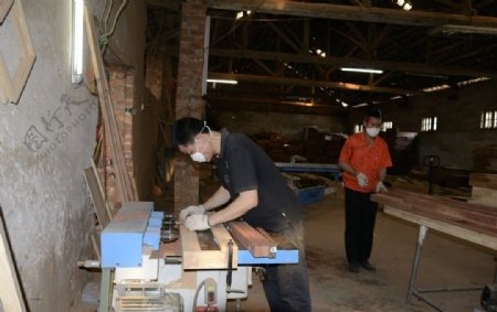 木材加工厂图片