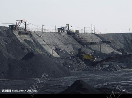 煤矸石分选图片