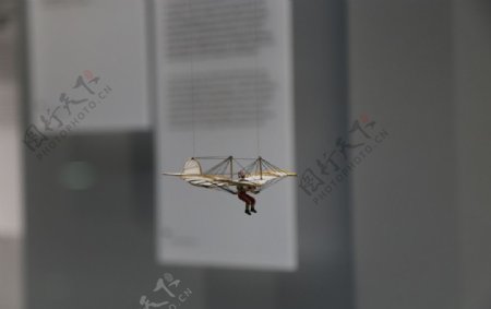 德国氢气球博物馆飞艇模型图片