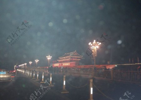 北京夜景图片