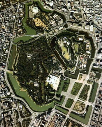城市卫星图图片