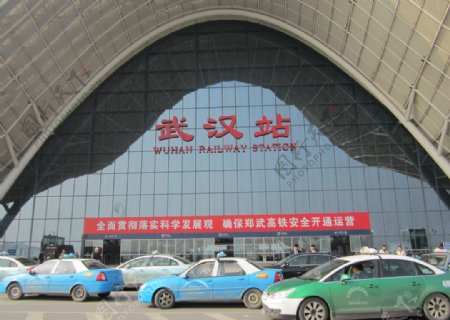 武汉火车站图片