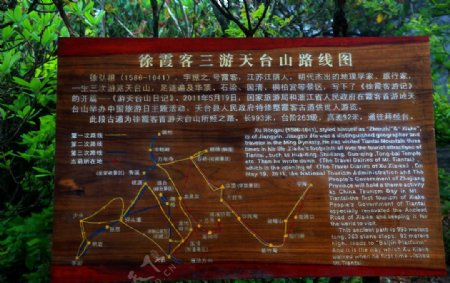 浙江华顶国家森林公园图片
