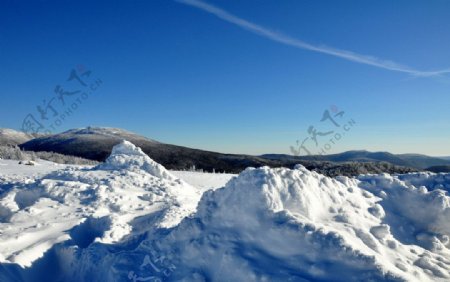雪丘图片