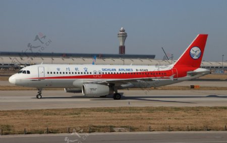川航空客A320客机图片