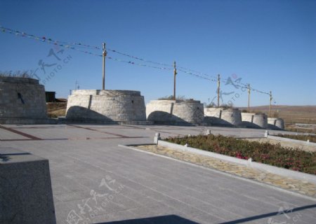乌珠穆沁炮台图片