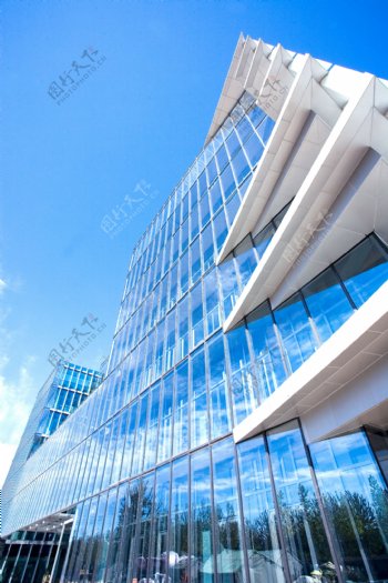 玻璃大厦图片