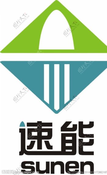 充电设备公司logo设计图片