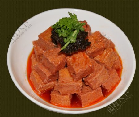 红油豆腐图片