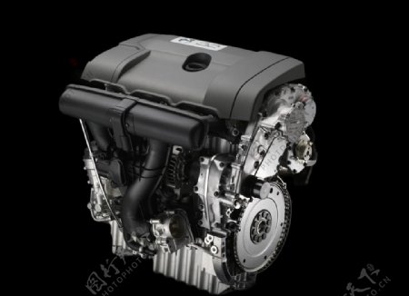 汽车S80动力发动机图片