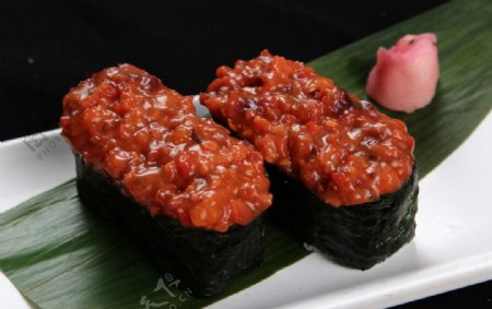 八爪鱼沙律寿司图片