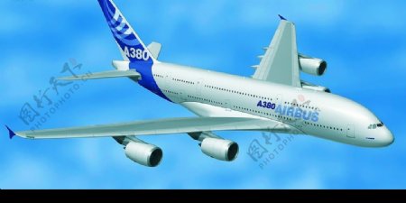 空中客车A380图片