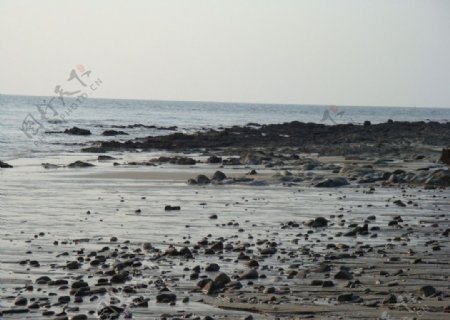 观涛岭石礁图片