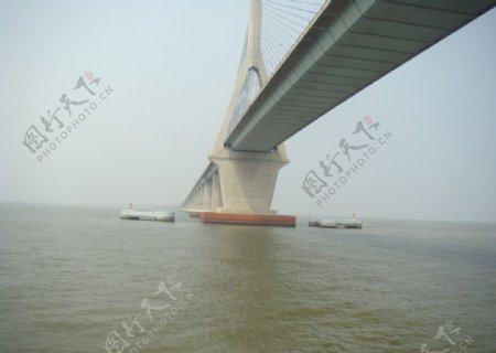 雄伟壮观的东海大桥图片