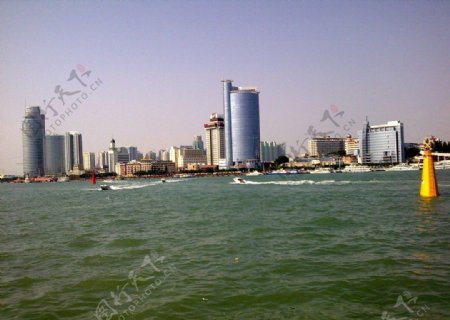 海上城市图片