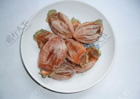 富平柿饼图片