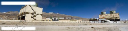 西藏羊八井地热发电站图片