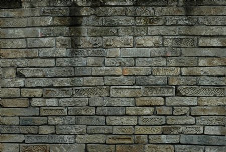 秦砖墙图片